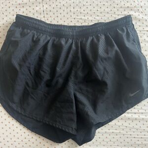Nike athletic shorts, black, size M